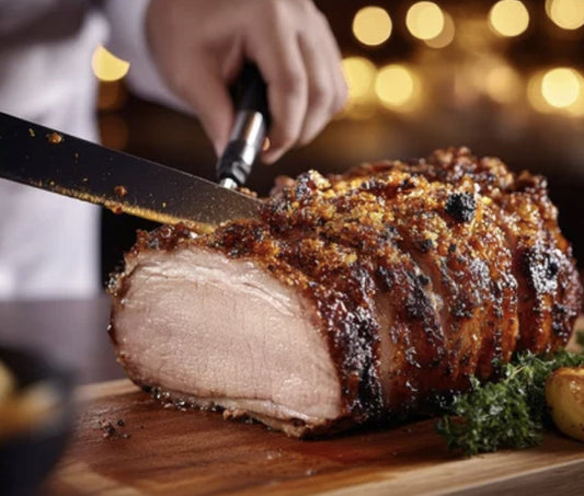 Slicing a Roast